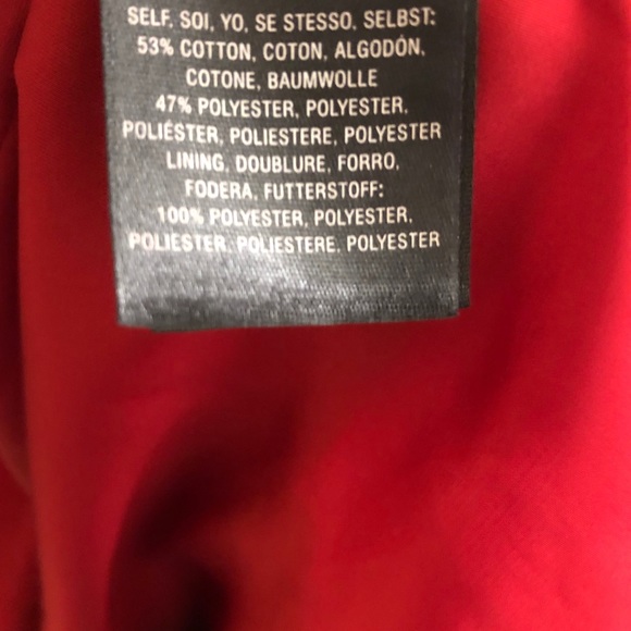 Anthropologie Red Evening Dress - Size 4 - Picture 7 of 8